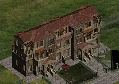 欧式联排别墅3dmax模型外2