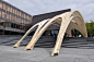 Temporary Timber Pavilion 临时木材亭




创建一个学生的ETH和机管局的协作努力，这个临时的木结构建筑的设计提供来自太阳的住所。 It was installed at the grand stairs in front of the architecture department of the ETH in Zuric...





阿尔瓦阿尔托的展馆的拱形形式的灵感和胶合板查尔斯·埃姆斯的实验，弯曲和切割，以达到曲率。 Bas......