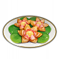 Lotus Flower Crisp : Lotus Flower Crisp is a food that the player can cook. The recipe for Lotus Flower Crisp is obtainable from Ms. Yu after reaching Reputation Level 4 in Liyue. Depending on the quality, Lotus Flower Crisp increases the party's defense 