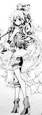 手绘教程、漫画人物线稿