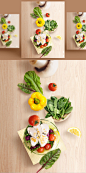 餐饮美食蔬菜沙拉悬浮慢动作海报PSD模板Food poster template#ti289a7012-平面素材-美工云(meigongyun.com)