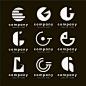 字母G，logo标志矢量图素材