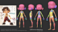 Block-Out Student Gallery : This is the character block-out student gallery for 3d Character Workshop