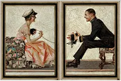 Joseph Christian Leyendecker插画 _艺术家-Joseph Christian Leyendecker_T20201231 