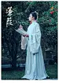 重回汉唐蒹葭汉服男士日常传统情侣款绣花晋制交领齐腰襦裙套装-tmall.com天猫