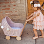 Our adorable Pom-Pom Wicker Doll Prams are finally here! It’s the perfect Christmas gift for your little one and what Santa will be gifting my twins this year! 
Available in pink, white or grey at milkainteriors.com.au  #dollspram#pompom#lilu#milkainterio