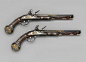 #绘画参考# 17世纪老式手枪/燧发枪 ​​​​