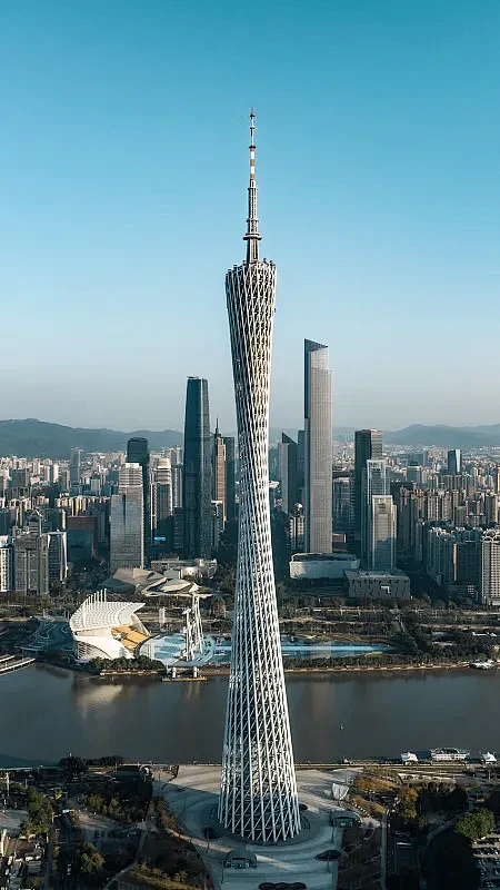 广州塔图片—正版广州塔图片_高清广州塔图片购买、下载-视觉中国vcg.com-花瓣网