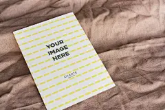 大气学生简洁卡片名片样机