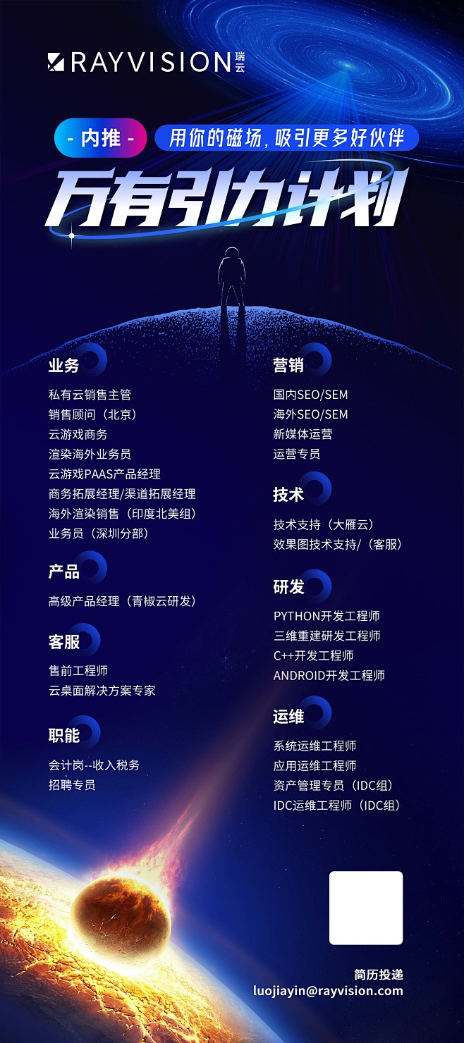 内推海报长图