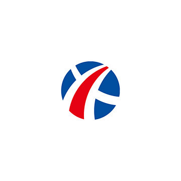 AI YT字母LOGO正负形标志