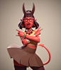 Devil Girl, Julien PARIS : Based on a concept by Deni Dimochka
https://www.artstation.com/artwork/YyvvK