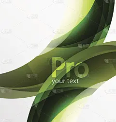 未来高科技玻璃波抽象背景。色彩曲线具有光泽效果