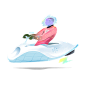 ILLUSTRATION  Character design  climate environment future solarpunk Technology carbon team Nature