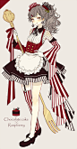 【オリジナル】「Chocolate cake」/「赤倉」的插画 [pixiv] : この作品 「Chocolate cake」 は 「オリジナル」「創作」 等のタグがつけられた「赤倉」さんのイラストです。 「ツイッターに上げていたチョコケーキ6姉妹をまとめました！いつか漫画なども描いてみたいです新ビジュアル→https://www.pixiv.net/memb…