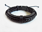 Bangle leather bracelet men bracelet women bracelet girls bracelet made of hemp ropes and leather cuff bracelet  SH-2213