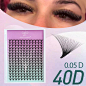 SONG LASHES SONG LASHES 40D Mega Tray Pointy Base Promade Fans Lashes For Salon Make Up Too | SHEIN USA