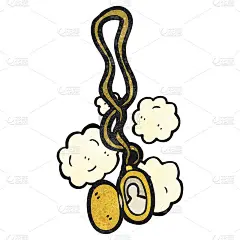 老照片在挂坠卡通