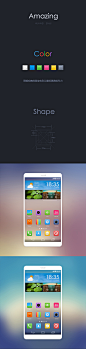 手机主题《Amazing》_UI设计_UI_UI设计师-Uimaker-专注UI设计