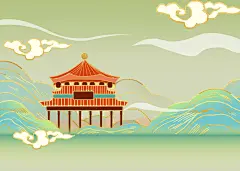 菜鸟图库-国潮中山纪念