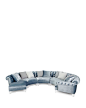 Haute House Varianne Curved Sectional Sofa