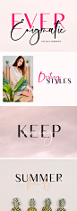 Ever Enigmatic Font Duo