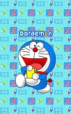 叮当猫可爱手机壁纸-中关村在线手机壁纸