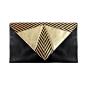 Ella Envelope Chevron Clutch Bag | Jess Rizzuti