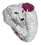 Cartier Diamond Panther ring@北坤人素材