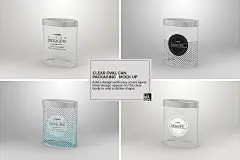 @模库 10个高品质的透明容器样机展示模型下载mockups[psd]_待更新__模库(51Mockup)