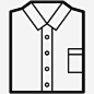 衬衫时尚和服装矢量线图标图标_88ICON https://88icon.com 衬衫 时尚和服装矢量线图标
