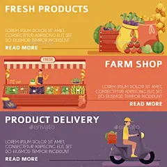 当地的农民市场产品,交付海报——人们的角色Local Farmer Market Products, Delivery Posters - People Characters横幅、商业、卡通、交付农场,农民,平坦,食物,新鲜,水果,食品,健康,说明,地方、人,市场,市场,自然的,有机的,海报,生产、农村,出售,商店,停滞,站立,商店,矢量,蔬菜,蔬菜 banner, business, cartoon, delivery, farm, farmer, flat, food, fresh, fruit, g