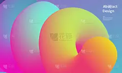 色彩鲜艳,背景,未来,极简构图,液体,矢量,抽象,形状,壁纸,三维图形