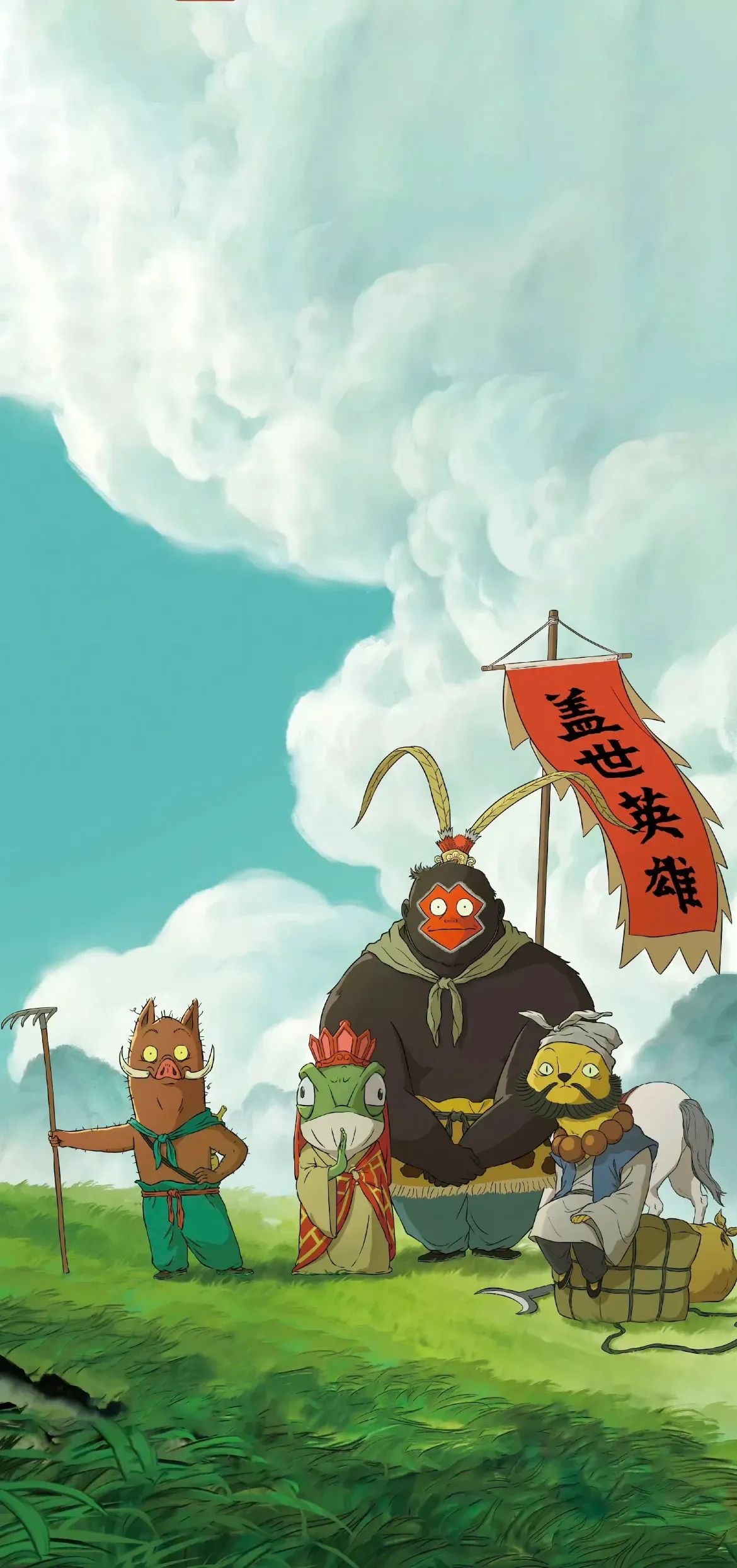 朋友，这张动漫壁纸是否勾起你一丝往日的回忆~