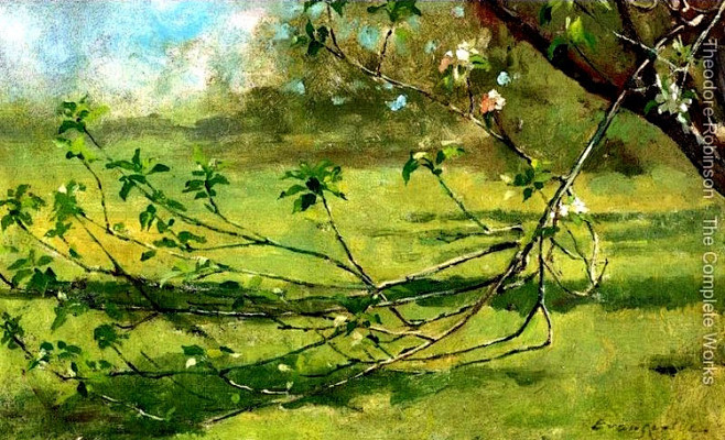 美国theodorerobinson风景油画作品欣赏