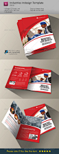 工业折叠门模板排版宣传册A4  - 企业宣传册