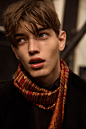 Nick at Ulla Models and Levi captured by the lens of Myrthe Giesbers and styled by Sato Okoro with pieces from Gucci, Alexander McQueen, Levi’s, Burberry, Wrangler and more