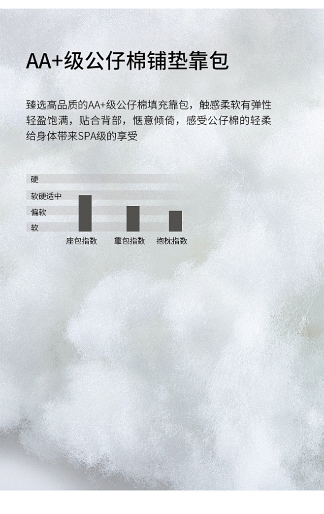 北欧轻奢风绒布沙发 北欧小户型网红ins...