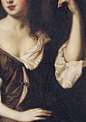 (Detail) Louise de Kérouaille, Duchess of Portsmouth,Studio of Peter Lely,17th century.