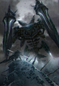 Flying monster, Alexey Egorov : The concept of a flying monster