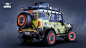 Cyberpunk UAZ Hunter 4x4² /2077, Roman Zhuravlyov : Haven't you had something new for a long time ?
We continue the topic of cyberpunk .
UAZ Hunter in the style of cyberpunk, the details are not so much, but I think the essence is conveyed well . The topi