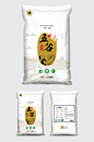 五谷大米古风包装袋-众图网