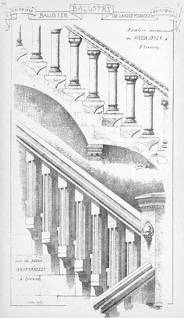 欧式楼梯柱样式
