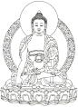 ◣阿弥陀佛◥_____一些白描佛像图 想画的同修看过来_地藏王吧_百度贴吧