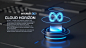 科技 banner c4d