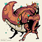 Thiago Lehmann on Instagram: “THIS IS THE DERP BEETLE. They are big and dumb, but also gentle and lovely. They're feral bugs that live in large groups, roaming the…”