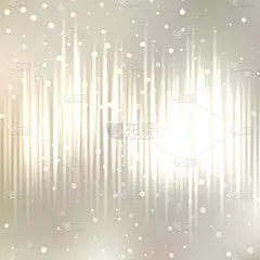 在模糊的背景上闪烁粒子