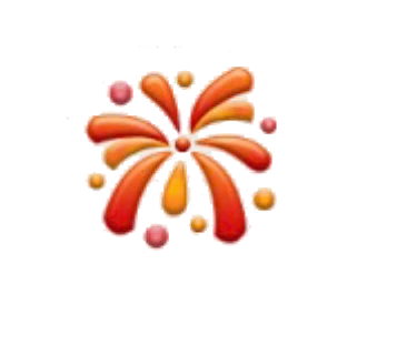 emoji 烟花-花瓣网
