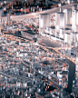 3D city enviroment glass greeble houdini howiseedaworld tiltshift traffic Urban