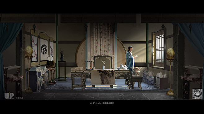 UP studio-影视概念设计-郑成龙-CG场景设计-影视美术-气氛图-概念图-原画-插画-学生作品-年代戏现代戏古装戏民国戏内外景，欢迎进 ...